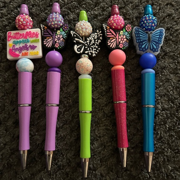 Colorful Butterfly Pens pick one - Picture 2 of 6
